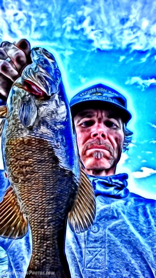 Big smallie with cartoon effects