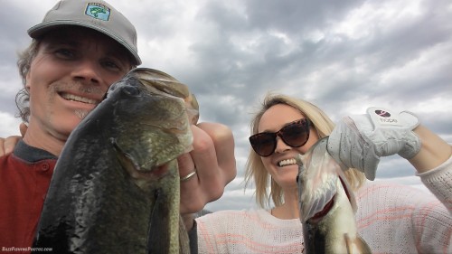 We caught this double as part of an incredible day of fishing on 4-12-17 :)