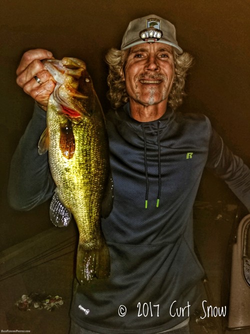 Caught this one October 7 at night! My latest night bass ever :)