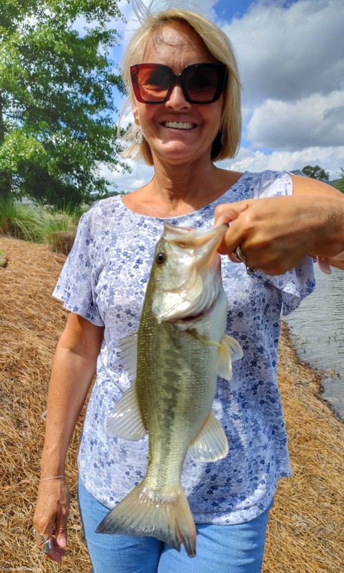 Wifey Fishes Too!